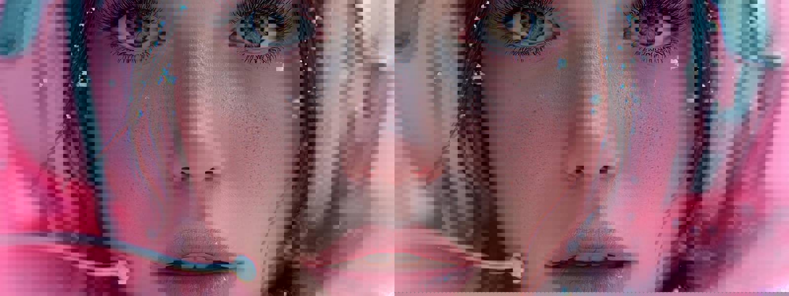 AI generated ladies face